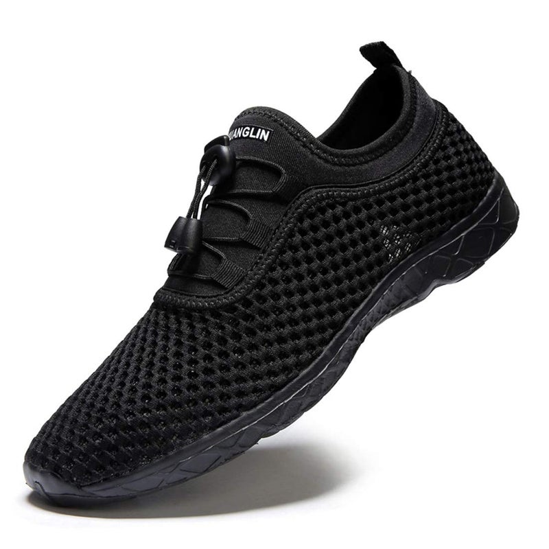 Zhuanglin Women's Quick Drying Aqua Water Shoes,Black,10 B(M) US - Image 5